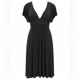 Lux/Urban Outfitters Flutter Sleeve Dress Sz M